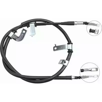 Трос ручника NIPPARTS J18970 LSE9R B 8718638387906 2034789