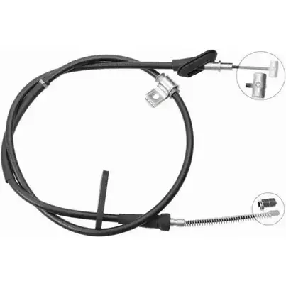 Трос ручника NIPPARTS J18979 ZM TT2M 2034796 8718638367212 изображение 0