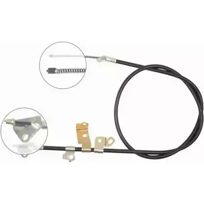 Трос ручника NIPPARTS Y4 QCWI 2034870 J19448 8711768501167