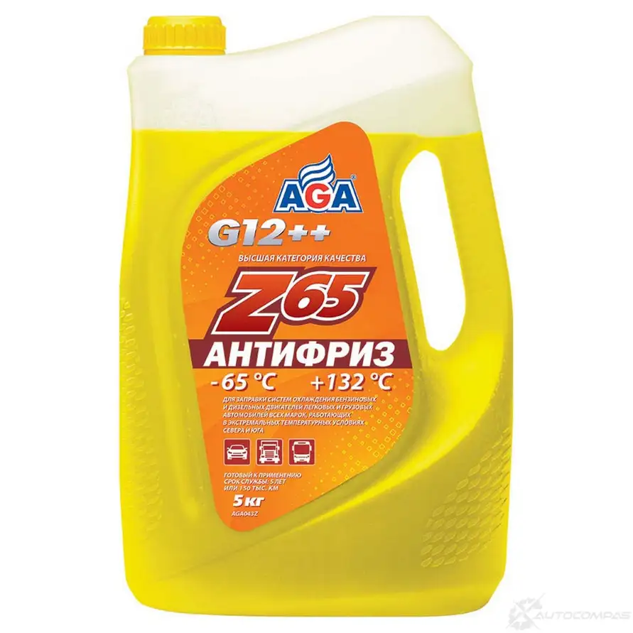 Антифриз AGA AGA043Z N E5O3 1437012033