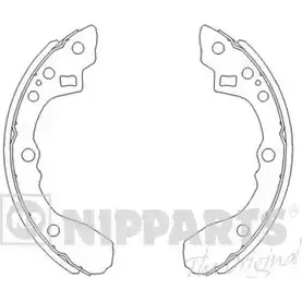 Тормозные колодки NIPPARTS UFPLY 3 8711768089801 J3500308 2037980 изображение 0
