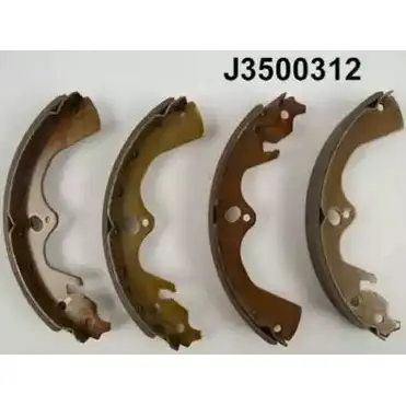 Тормозные колодки NIPPARTS DA43 ZCF 8711768089979 J3500312 2037982