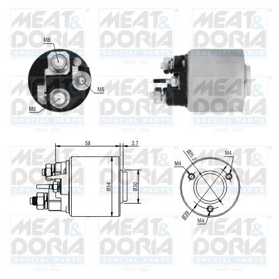 Втягивающее реле MEAT & DORIA 1424778751 ZM3494 349 4 46288 изображение 0