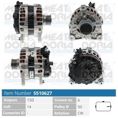 Генератор MEAT & DORIA MG RRD 5510627 1440467852 изображение 0
