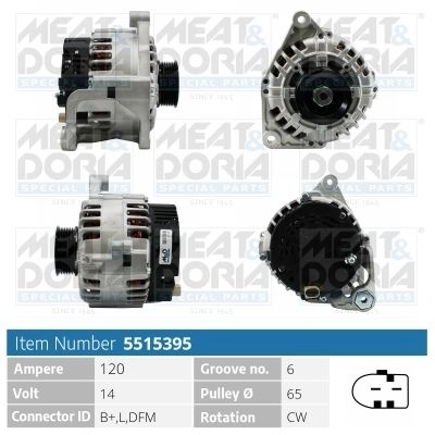 Генератор MEAT & DORIA ADW4 X 1437579791 5515395
