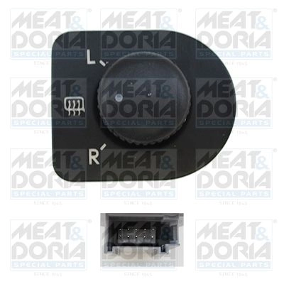 Кнопка регулятор зеркал MEAT & DORIA 206027 3 PLRX5 1437957047 изображение 0