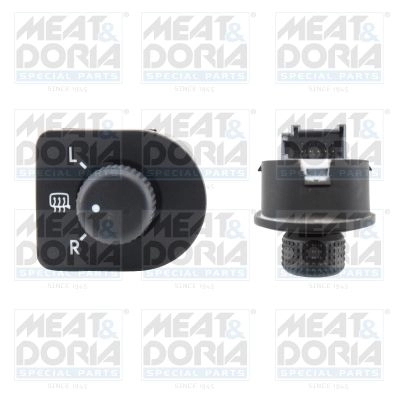 Кнопка регулятор зеркал MEAT & DORIA 206028 1437957006 J8E MVV изображение 0