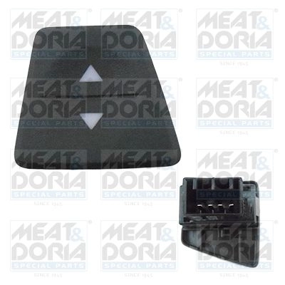 Кнопка стеклоподъемника MEAT & DORIA HA 19A 26252 1418838056