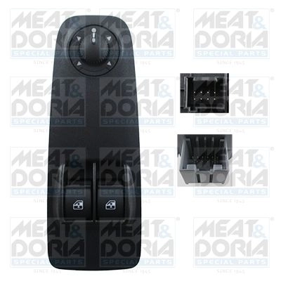 Кнопка стеклоподъемника MEAT & DORIA 26518 S D9SB 1437594803