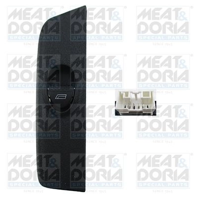 Кнопка стеклоподъемника MEAT & DORIA 1437590361 7 EI90PR 26528