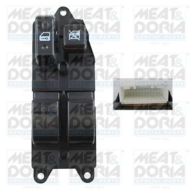 Кнопка стеклоподъемника MEAT & DORIA 1437600465 26568 Q HSJSAS