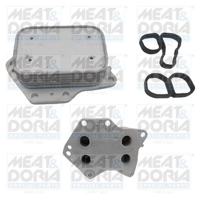 Масляный радиатор двигателя MEAT & DORIA 1221410188 VMS6 X 95207 изображение 0