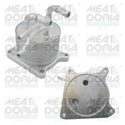 Масляный радиатор двигателя MEAT & DORIA 1424431477 95239 2 7WW1 изображение 0
