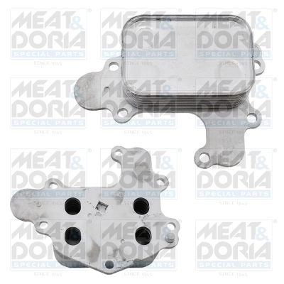 Масляный радиатор двигателя MEAT & DORIA 3 BY66 1437625240 95299 изображение 0