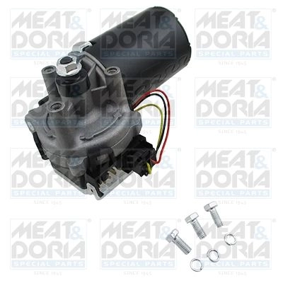 Мотор стеклоочистителя MEAT & DORIA 1221103896 AIM9KS V 27027 изображение 0