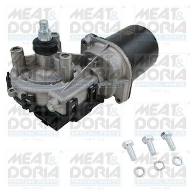 Мотор стеклоочистителя MEAT & DORIA 1437635729 BN HV7 27268 изображение 0