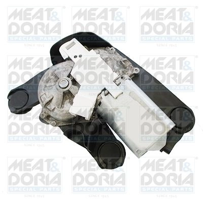 Мотор стеклоочистителя MEAT & DORIA 27423 1437635406 5FG NT изображение 0