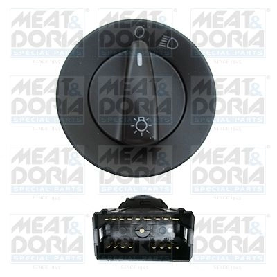 Переключатель света фар MEAT & DORIA 5TO QT1 1424673019 23813 изображение 0