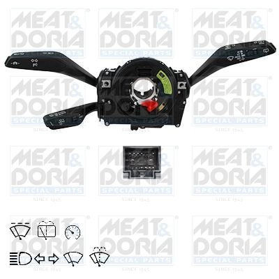 Подрулевой переключатель MEAT & DORIA 1437601054 231149 Y7OA6 U5