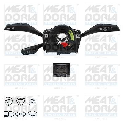 Подрулевой переключатель MEAT & DORIA 231155 N2V 6A 1437600712