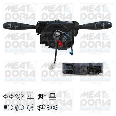 Подрулевой переключатель MEAT & DORIA 1437590427 DK RT72V 231210 изображение 0