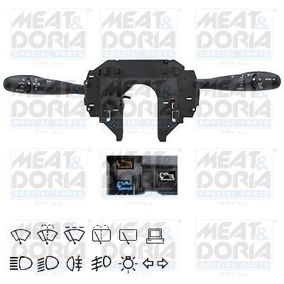 Подрулевой переключатель MEAT & DORIA GHKVI 5 231462 1437601043