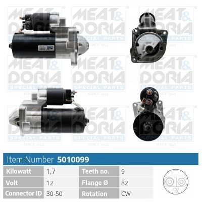Стартер MEAT & DORIA 1437583226 AAD 27S 5010099