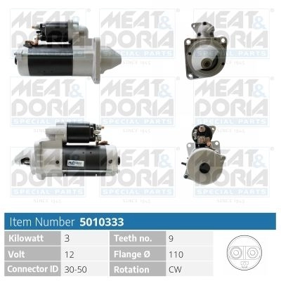 Стартер MEAT & DORIA 1440471013 5010333 V74 05