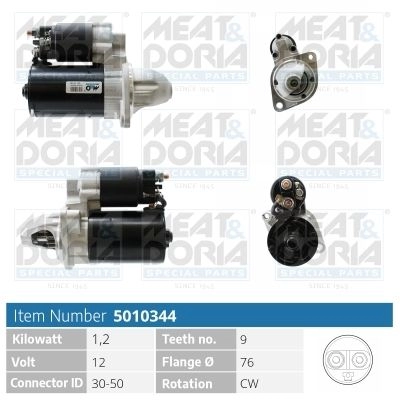 Стартер MEAT & DORIA J LLCW3 1440471020 5010344