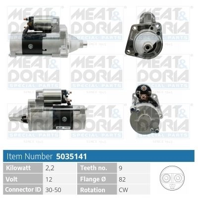 Стартер MEAT & DORIA 1437583194 5035141 0R L0V1