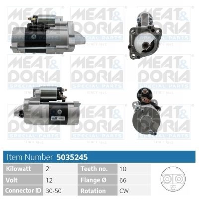 Стартер MEAT & DORIA 1439295416 5035245 JS M2JS7