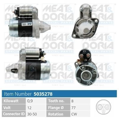 Стартер MEAT & DORIA 1437582894 5035278 86 TQFA