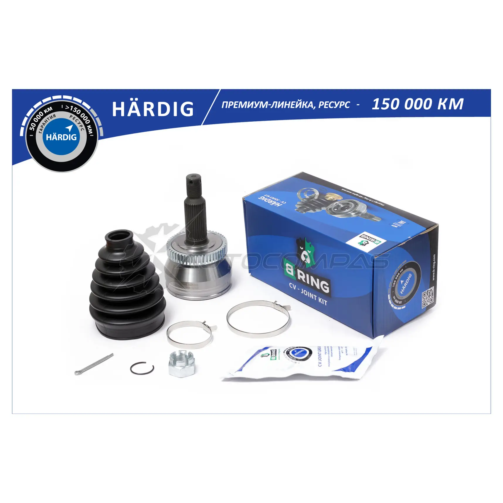 Шрус HYUNDAI Santa Fe (05-), KIA Sorento (05-) (наружный) (с ABS, 30/36) B-RING HBOC1816A 8 GXNB6W 1441290968