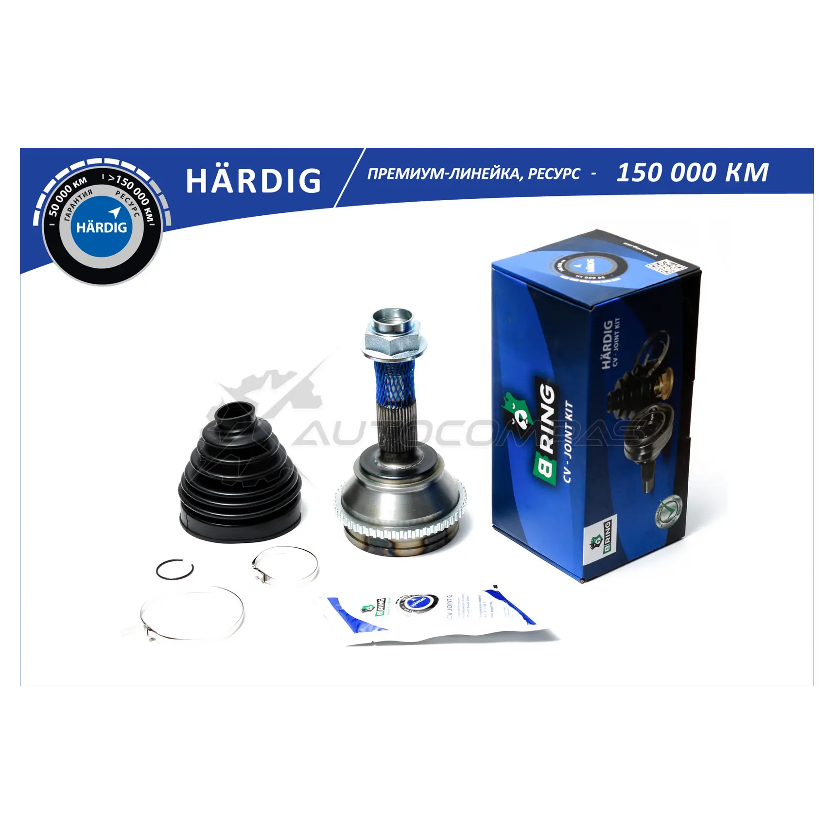 Шрус FIAT Ducato (94-) (наружный) (с ABS, 35/29) B-RING K878 6 1441291202 HBOC1302A изображение 0