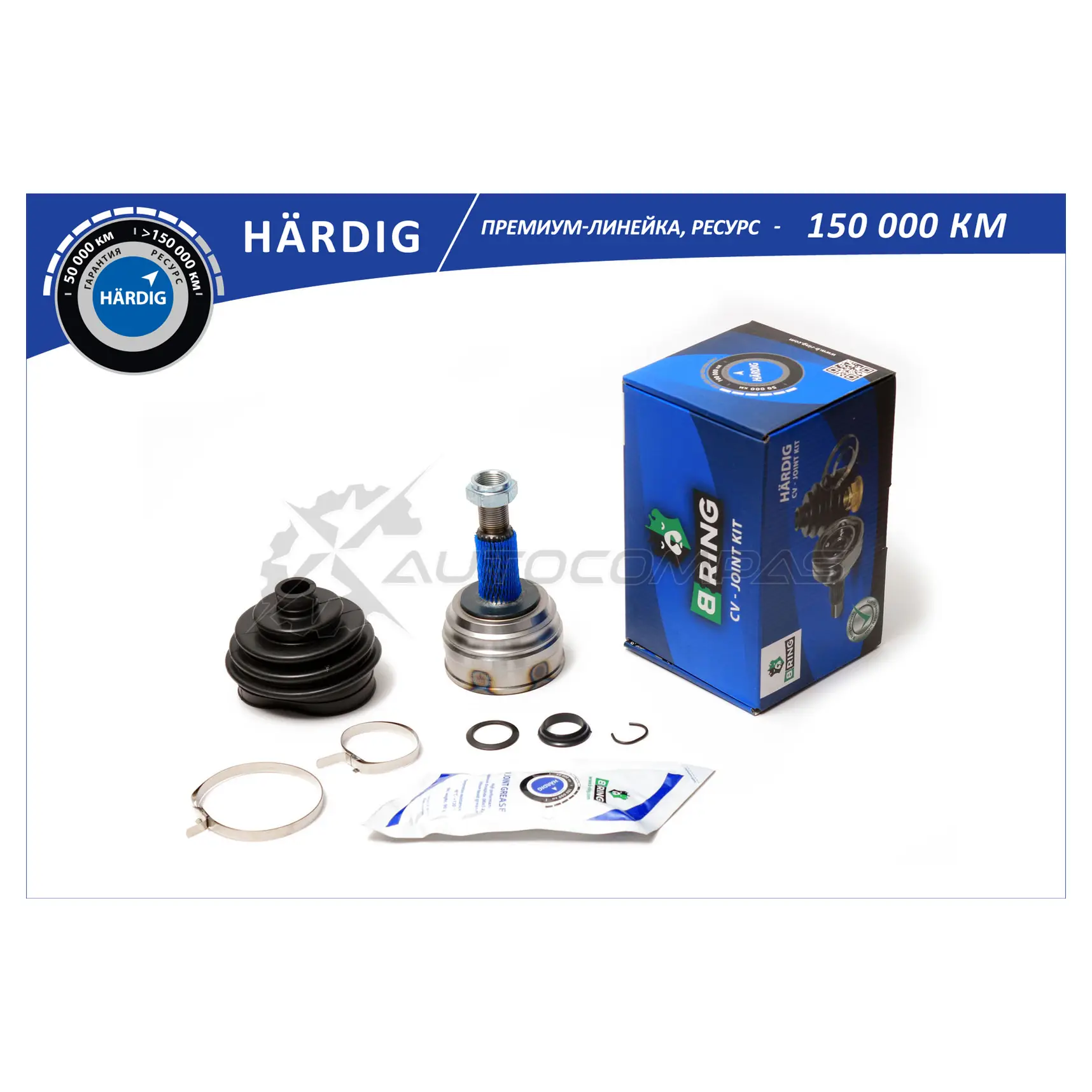 Шрус VW Golf (88-), Passat (88-) (наружный) (22/30) B-RING HBOC1002 RND6 O 1441291216 изображение 0