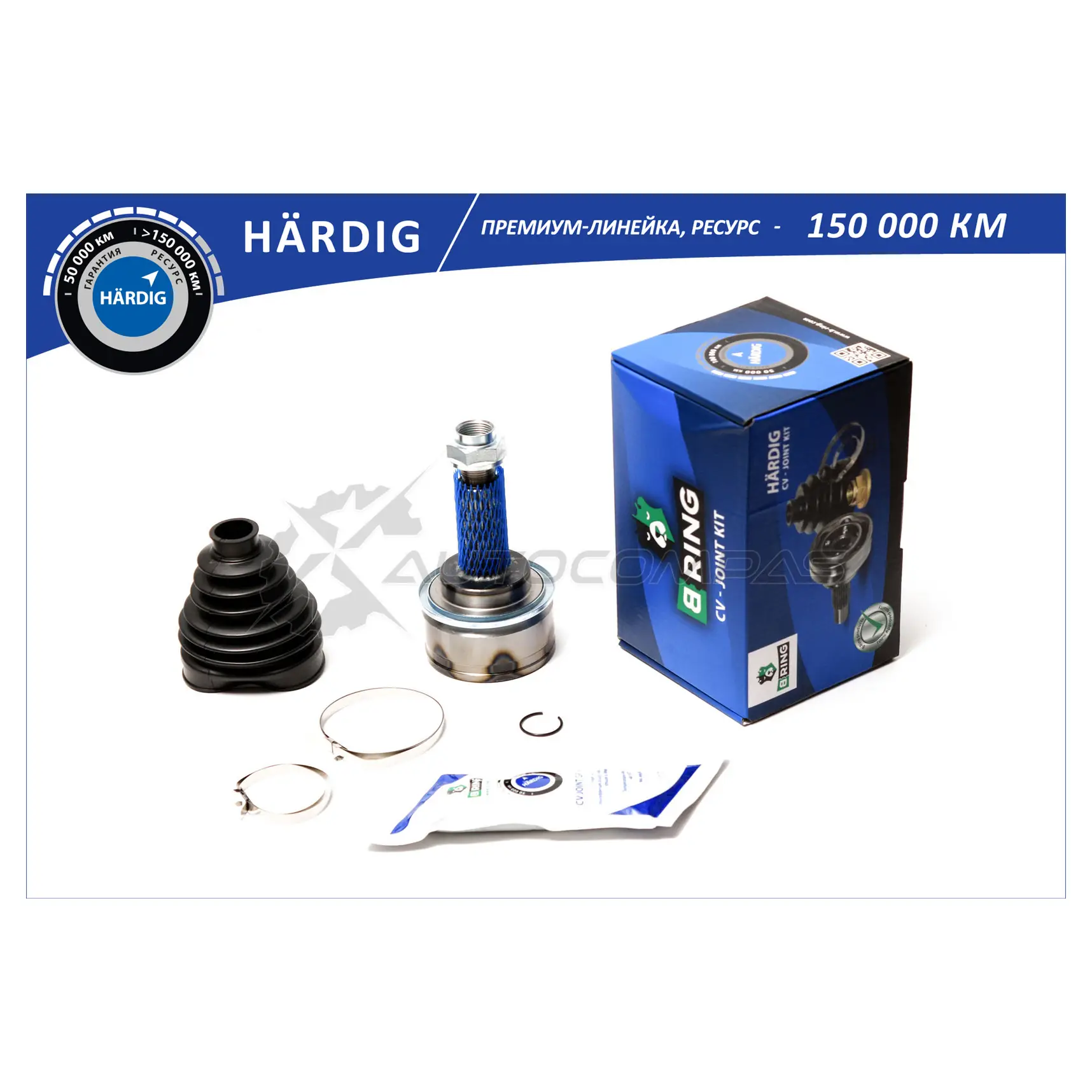 Шрус SUBARU Legacy (89-), Impreza (98-) (наружный) (27/30) B-RING HBOC6901 1441291219 5IQ9 CK изображение 0