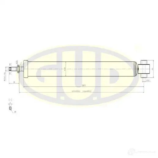 Амортизатор подвески G.U.D. GSA343348 MQ0 U1 1422942430 изображение 0