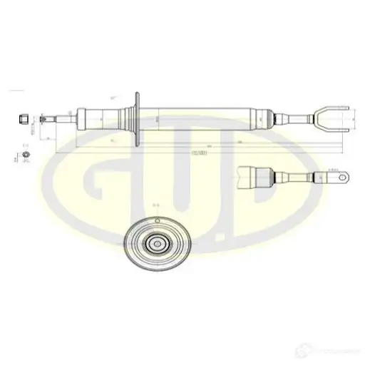Амортизатор подвески G.U.D. GSA341822 B 4X2D 1422942502