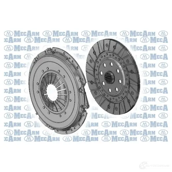 Комплект сцепления MECARM MK10154D PU9 8Y 3541974 8051499127497 изображение 0