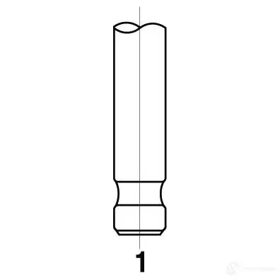 Впускной клапан AMP 4MANF L 1438907576 pmer037s0n