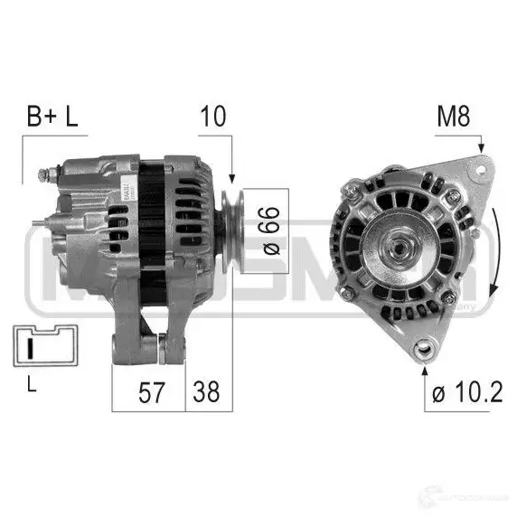 Генератор MESSMER J ZJF6 210015a 1437592668