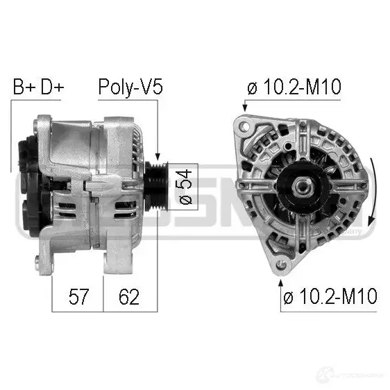 Генератор MESSMER 210774a 1437593542 M PZX36A изображение 0