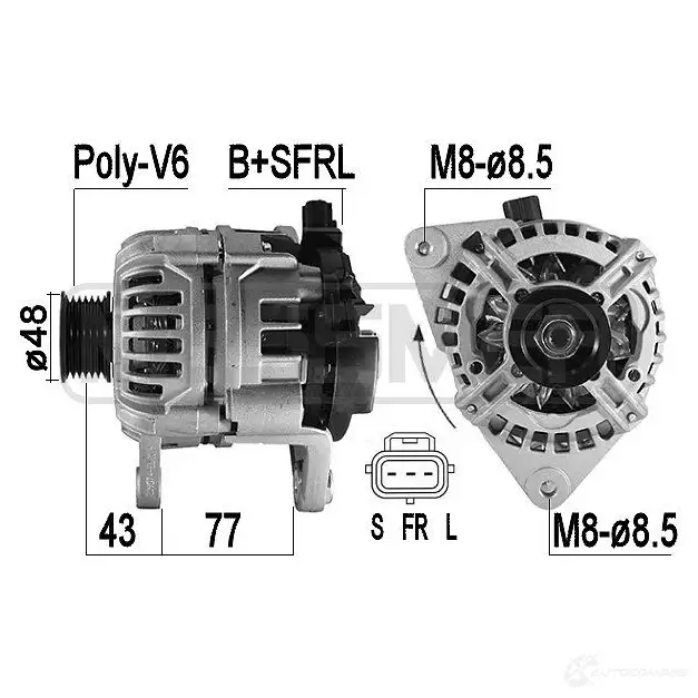 Генератор MESSMER 1437595715 209574a RVU2 P