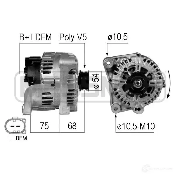 Генератор MESSMER D00 OO 1437592878 210736a изображение 0