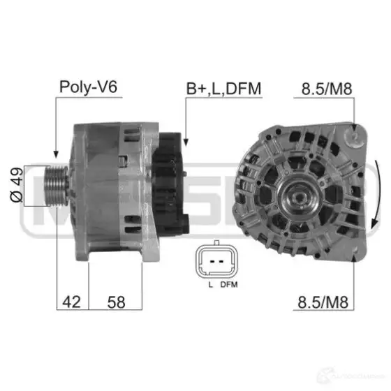 Генератор MESSMER IXY DYT 1437594484 210390a изображение 0