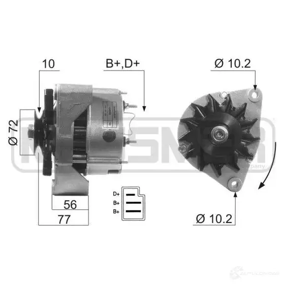 Генератор MESSMER 1437593568 N 0KWZ 210111a