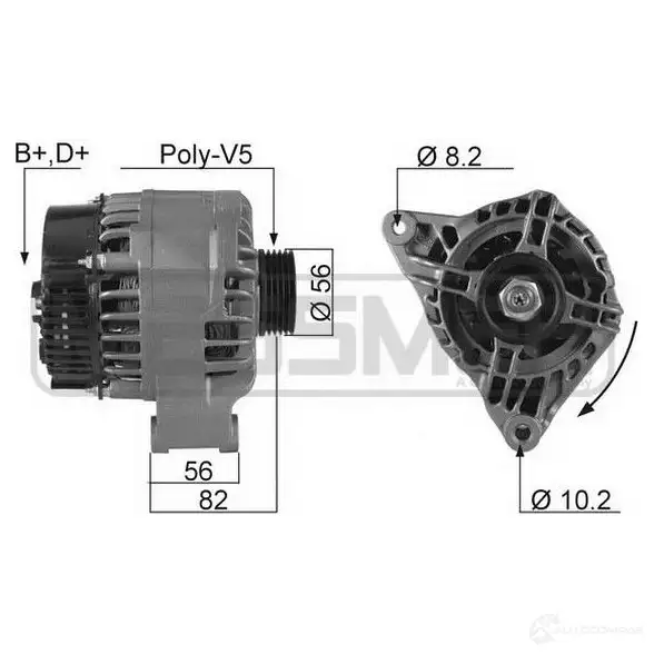 Генератор MESSMER 1437591881 BW ZDD 210143a изображение 0