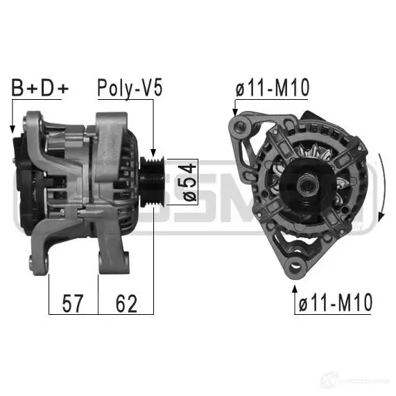 Генератор MESSMER 210866a 1437593234 LTN8M P5 изображение 0