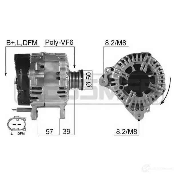 Генератор MESSMER 9RNHX 6 210504a 1437592891