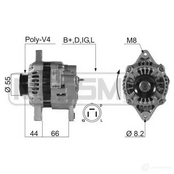 Генератор MESSMER Q4OM1W L 210048a 1437594239